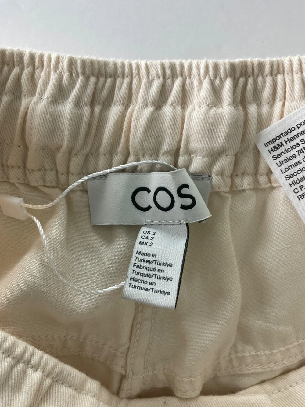 COS‎ Barrel Leg Drawstring Trousers
